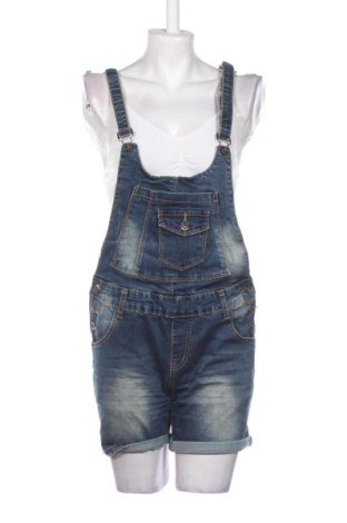 Salopetă scurtă de damă Unbranded, Mărime L, Culoare Albastru, Preț 57,74 Lei, #137895666