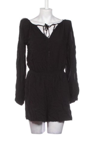 Дамски къс гащеризон H&M, Размер M, Цвят Черен, Цена 11,75 €, #137673297