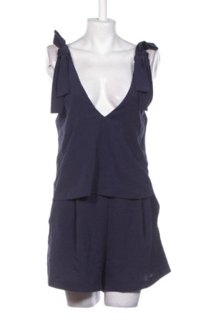 Salopetă scurtă de damă H&M, Mărime L, Culoare Albastru, Preț 62,00 Lei, #137887208