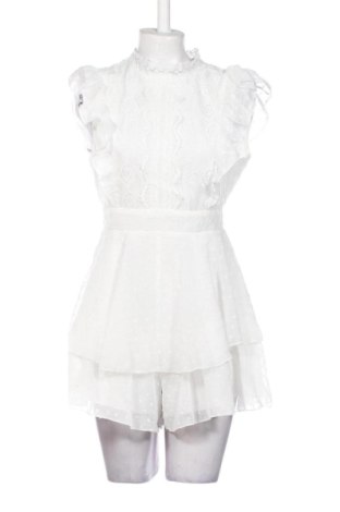 Salopetă scurtă de damă Unbranded, Mărime S, Culoare Alb, Preț 60,00 Lei, #137891235