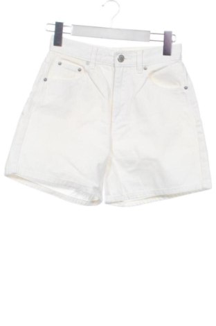 Pantaloni scurți de femei Pull&Bear, Mărime XS, Culoare Alb, Preț 51,00 Lei, #137839893