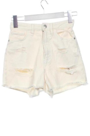 Pantaloni scurți de femei Terranova, Mărime XS, Culoare Ecru, Preț 51,00 Lei, #137843022