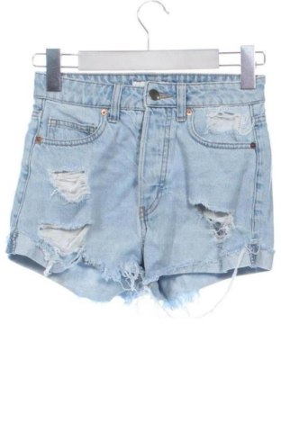 Pantaloni scurți de femei H&M, Mărime XXS, Culoare Albastru, Preț 68,24 Lei, #137846033