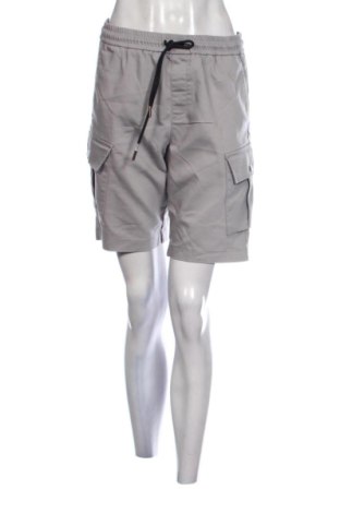 Pantaloni scurți de femei DAILY AESTHETIKZ, Mărime L, Culoare Gri, Preț 133,99 Lei, #137848946