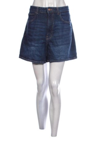 Pantaloni scurți de femei Zara, Mărime L, Culoare Albastru, Preț 77,99 Lei, #137852162