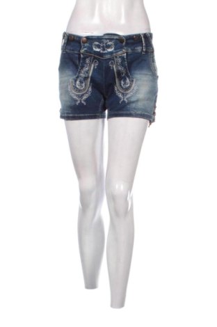 Pantaloni scurți de femei Unbranded, Mărime L, Culoare Albastru, Preț 56,47 Lei, #137875100