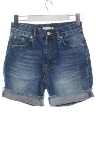 Pantaloni scurți de femei Pull&Bear, Mărime XXS, Culoare Albastru, Preț 52,49 Lei, #137855592