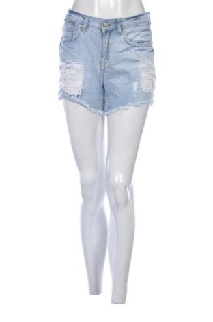 Pantaloni scurți de femei Gina Tricot, Mărime S, Culoare Albastru, Preț 52,49 Lei, #137889606