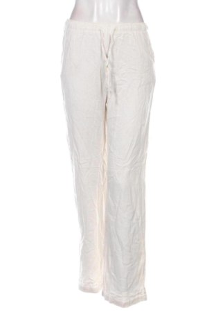 Pantaloni de femei Stradivarius, Mărime M, Culoare Ecru, Preț 62,99 Lei, #137849012