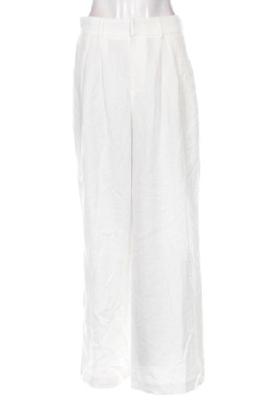 Pantaloni de femei Stradivarius, Mărime S, Culoare Ecru, Preț 76,99 Lei, #137855650