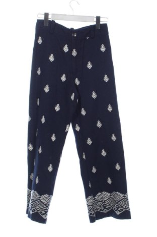Дамски панталон Zara, Размер S, Цвят Син, Цена 13,72 €, #137856891