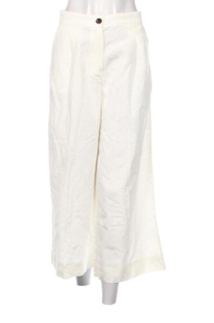 Damskie spodnie H&M, Rozmiar S, Kolor ecru, Cena 63,50 zł, #137859849