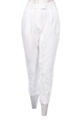 Pantaloni de femei H&M, Mărime S, Culoare Alb, Preț 78,00 Lei, #137860443