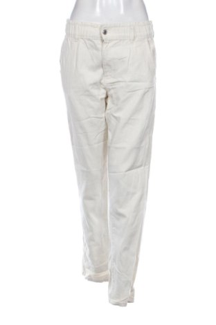 Pantaloni de femei Sinsay, Mărime S, Culoare Ecru, Preț 78,00 Lei, #137860456