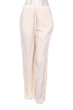 Pantaloni de femei H&M, Mărime S, Culoare Ecru, Preț 78,00 Lei, #137860564