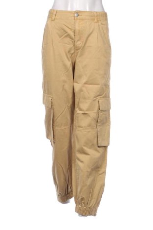 Pantaloni de femei Pull&Bear, Mărime S, Culoare Bej, Preț 78,00 Lei, #137861508