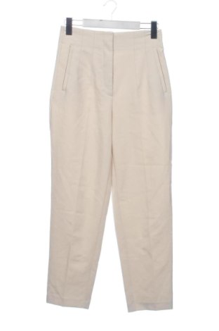 Pantaloni de femei Zara, Mărime S, Culoare Bej, Preț 72,00 Lei, #137869337