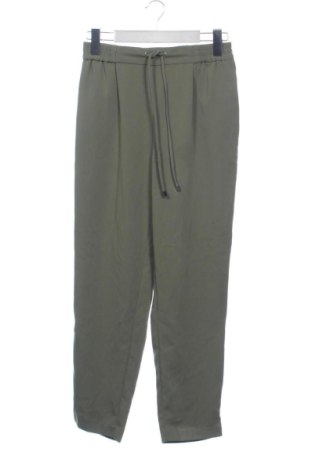 Pantaloni de femei Zara, Mărime XS, Culoare Verde, Preț 119,03 Lei, #137870217