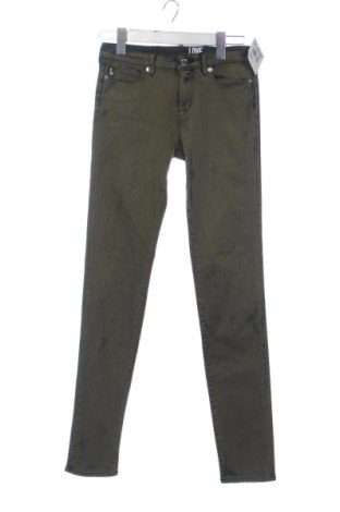 Pantaloni de femei Love Moschino, Mărime S, Culoare Verde, Preț 458,91 Lei, #137876829
