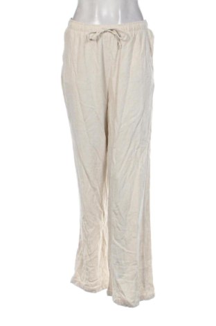 Pantaloni de femei Stradivarius, Mărime M, Culoare Ecru, Preț 81,35 Lei, #137878565