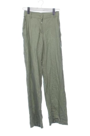 Pantaloni de femei H&M, Mărime XS, Culoare Verde, Preț 123,36 Lei, #137879449