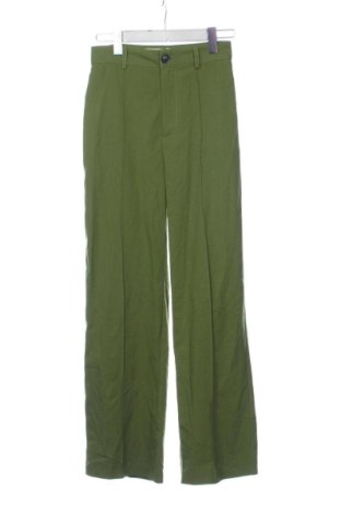 Pantaloni de femei Pull&Bear, Mărime XS, Culoare Verde, Preț 78,74 Lei, #137882864