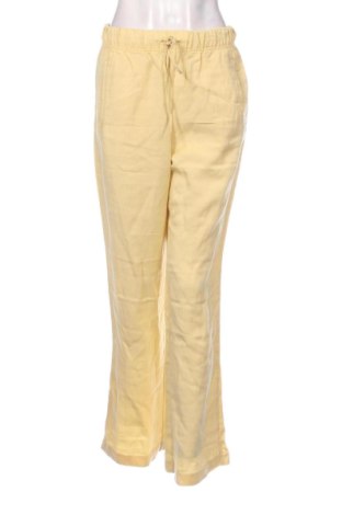 Pantaloni de femei Zara, Mărime S, Culoare Galben, Preț 118,09 Lei, #137882878