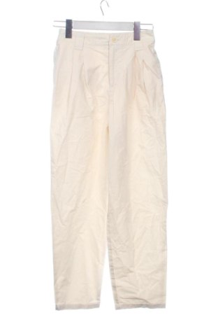 Pantaloni de femei Mango, Mărime XXS, Culoare Ecru, Preț 81,00 Lei, #137883686