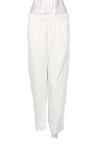 Pantaloni de femei H&M, Mărime M, Culoare Alb, Preț 78,26 Lei, #137887275