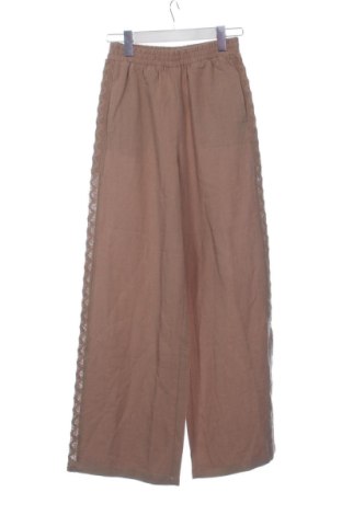 Pantaloni de femei Sinsay, Mărime XS, Culoare Maro, Preț 78,74 Lei, #137889404