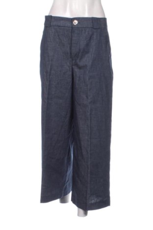 Pantaloni de femei Zara, Mărime M, Culoare Albastru, Preț 72,00 Lei, #137862408