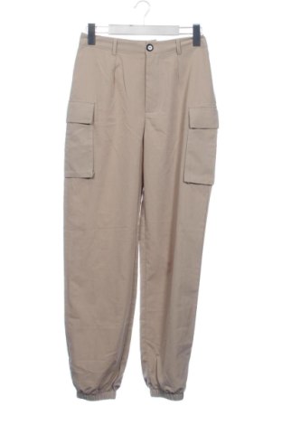 Pantaloni de femei SHEIN, Mărime S, Culoare Bej, Preț 78,00 Lei, #137868123