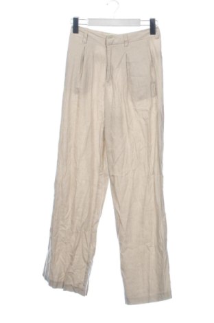 Damskie spodnie Stradivarius, Rozmiar XS, Kolor Beżowy, Cena 50,80 zł, #137868748