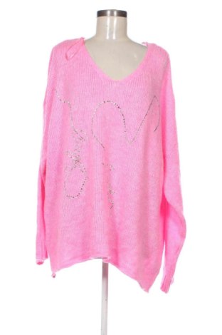 Pulover de femei Unbranded, Mărime 5XL, Culoare Roz, Preț 79,99 Lei, #137869815