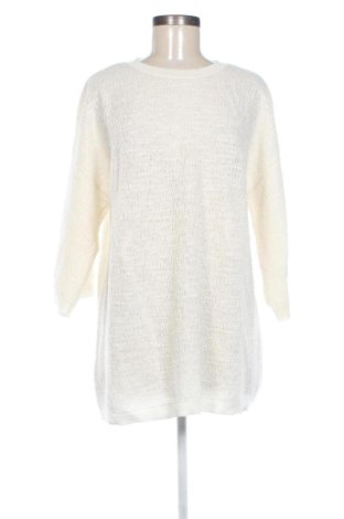 Pulover de femei Zara, Mărime XXL, Culoare Ecru, Preț 73,49 Lei, #137873036