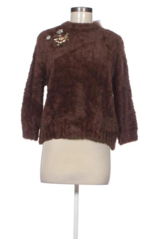 Pulover de femei Zara, Mărime M, Culoare Maro, Preț 70,99 Lei, #137881875
