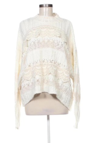 Dámský svetr Zara, Velikost XL, Barva Krémová, Cena  499,00 Kč, #137883557