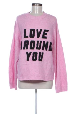 Pulover de femei H&M, Mărime M, Culoare Roz, Preț 81,99 Lei, #137884019