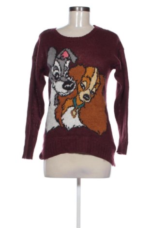 Pulover de femei H&M Divided, Mărime XS, Culoare Roșu, Preț 78,00 Lei, #137894131