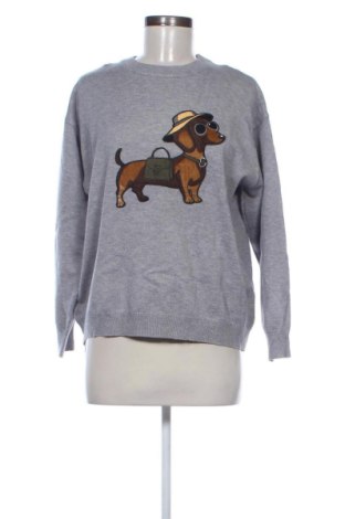 Pulover de femei Bluoltre, Mărime L, Culoare Gri, Preț 125,98 Lei, #137901646