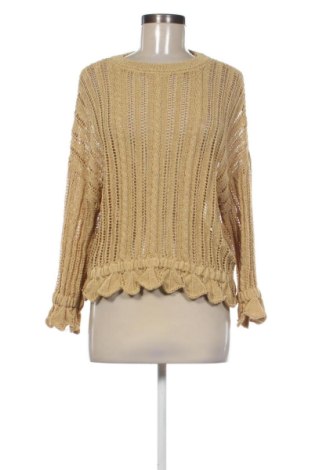 Pulover de femei Zara, Mărime S, Culoare Bej, Preț 72,00 Lei, #137862503