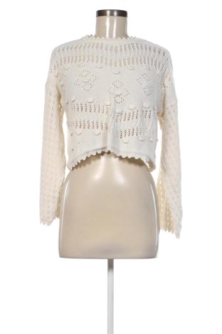 Pulover de femei Unbranded, Mărime S, Culoare Ecru, Preț 36,74 Lei, #137882001