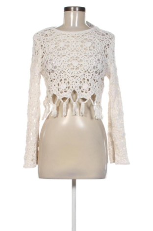Pulover de femei Unbranded, Mărime M, Culoare Ecru, Preț 31,49 Lei, #137882473