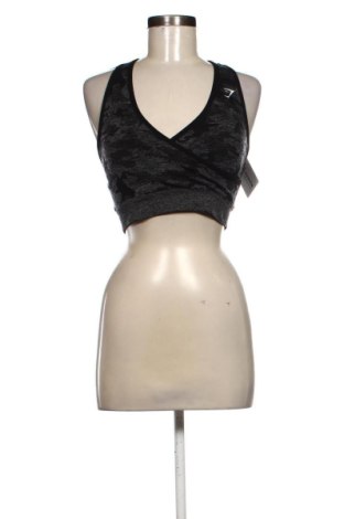 Дамски спортен топ Gymshark, Размер XS, Цвят Сив, Цена 10,00 €, #137874294