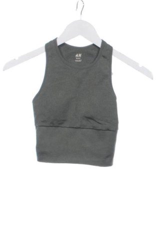 Дамски спортен топ H&M, Размер XS, Цвят Зелен, Цена 8,00 €, #137856955
