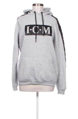 Hanorac de femei ICONO, Mărime L, Culoare Gri, Preț 61,99 Lei, #137876467