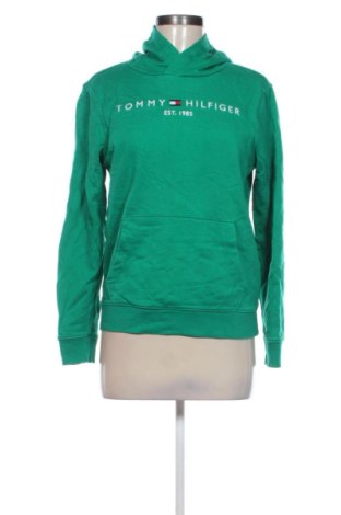 Дамски суитшърт Tommy Hilfiger, Размер M, Цвят Зелен, Цена 43,45 €, #137878014