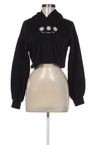 Hanorac de femei Bershka, Mărime S, Culoare Negru, Preț 78,74 Lei, #137881784