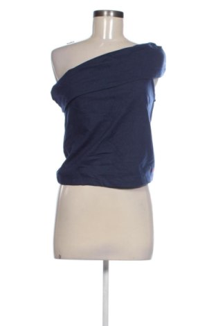 Top de femei Pull&Bear, Mărime M, Culoare Albastru, Preț 54,99 Lei, #137852657