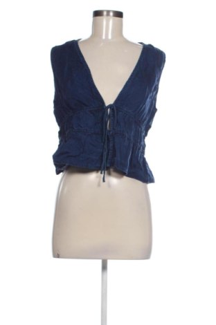 Top de femei Mango, Mărime M, Culoare Albastru, Preț 70,99 Lei, #137853130